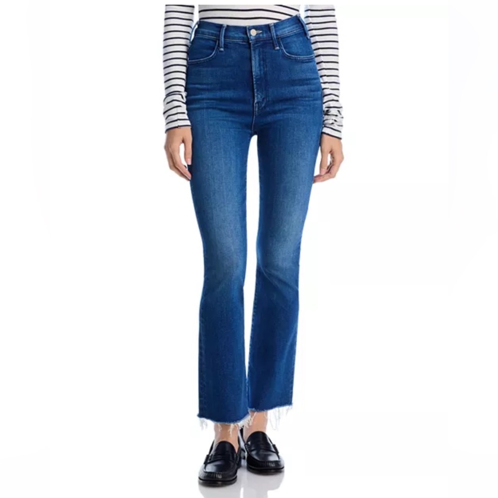 Mother Hustler Ankle Flare Jeans 25